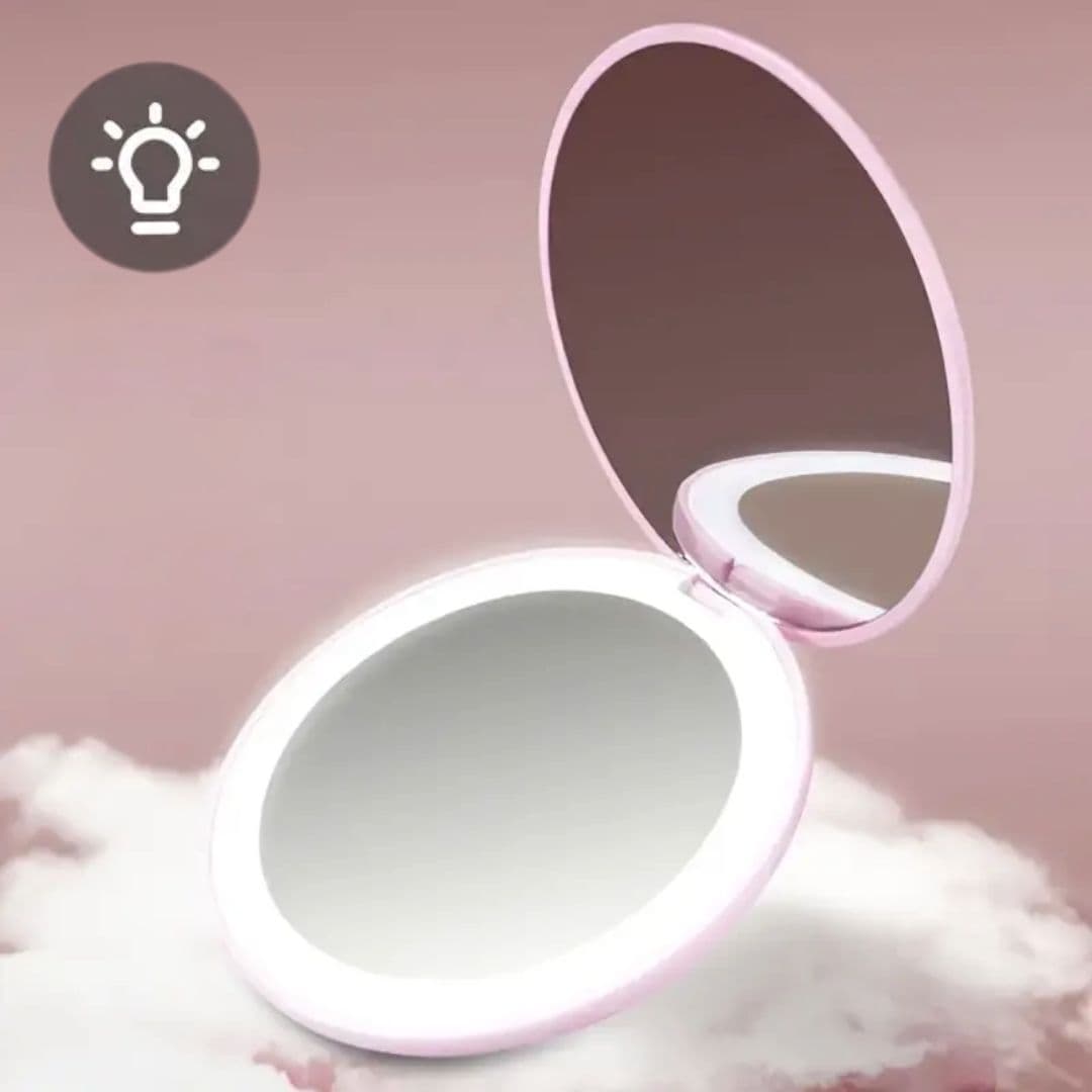 Lumi - przenośne lusterko z podświetleniem LED